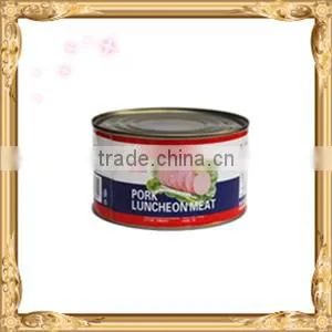 340G Mustard pork luncheon meat canned