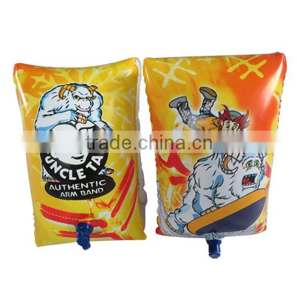 pvc heavy duty plastic inflatable swim arm ring