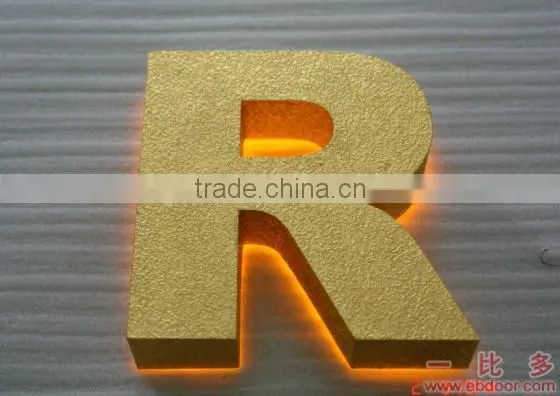 backlit acrylic led sign letter for shop front