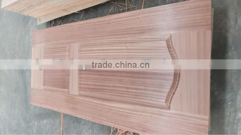 naturel veneer faced hdf door skin