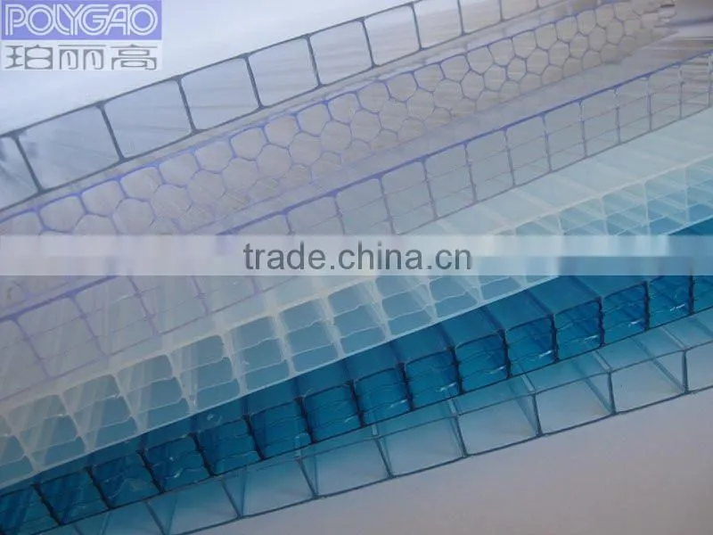 Transparent good quality polycarbonate sheet for greenhouse