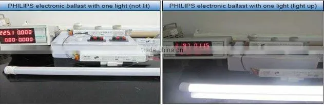 2012 hotsale SI-2 DIY LED TUBE(clear cover) no need remove ballast and starter