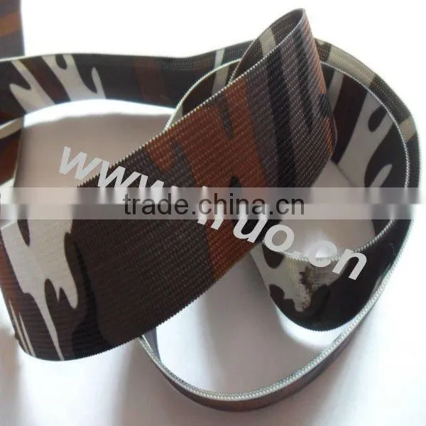 Custom printed elastic tape