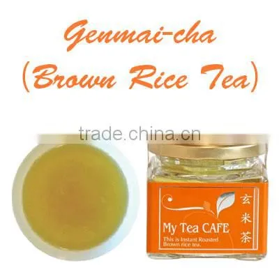 Japanese high quality Instant Roasted Brown rice tea powder 30g My tea cafe