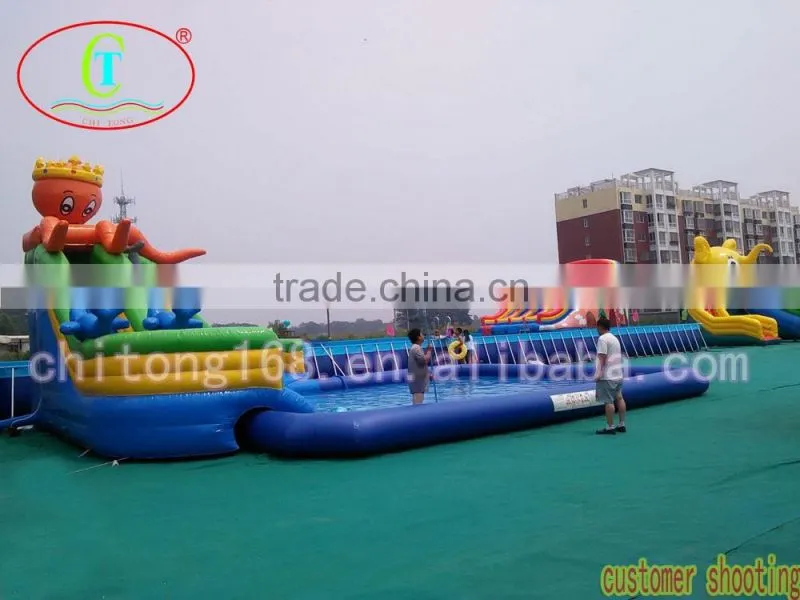 Giant Inflatable Water Slides For Sale
