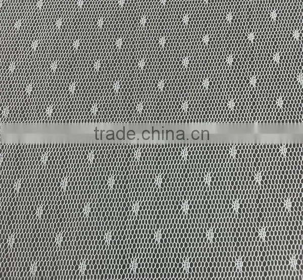 dot polyester or nylon mesh fabric in rolls