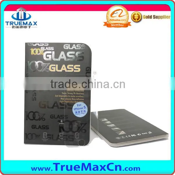 for iPhone 5 Glass Screen Protectors with High Quality