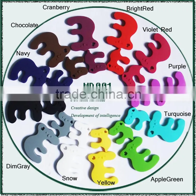 2015 Latest BPA free Food Grade Soft Silicone Koala Teether/ Silicone Baby Teether
