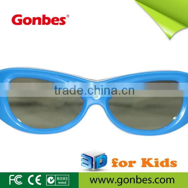 Pretty kids glasses for 3d tv