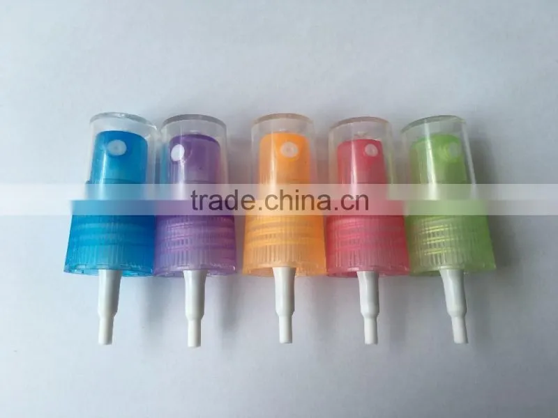 Colorful 20/410 plastic perfume fine Mist sprayer pump