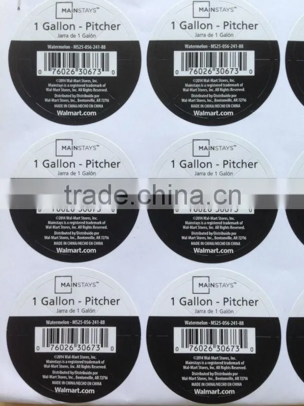 Custom Adhesive Printing Label