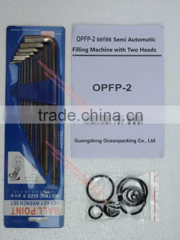 Pneumatic Semi-automatic Paste Filling Machinery With Two Heads Series