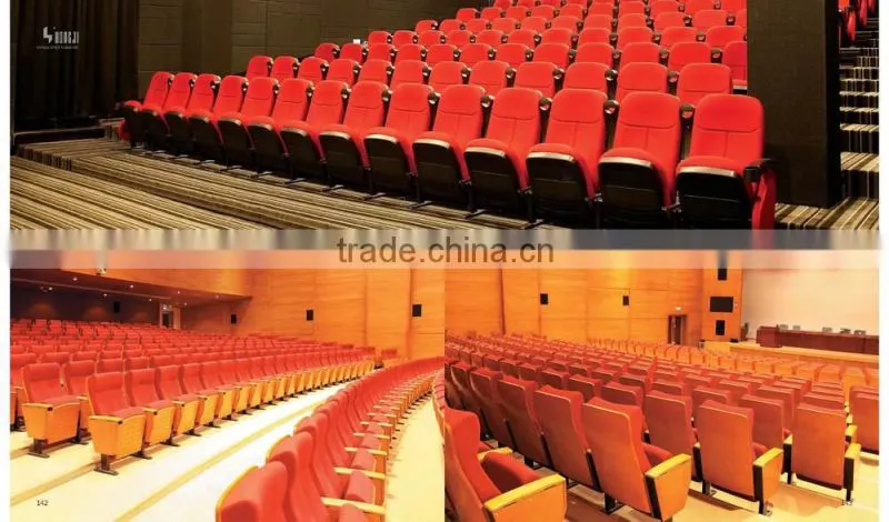Elegant Design Good Price Auditorium Theater with Tablet