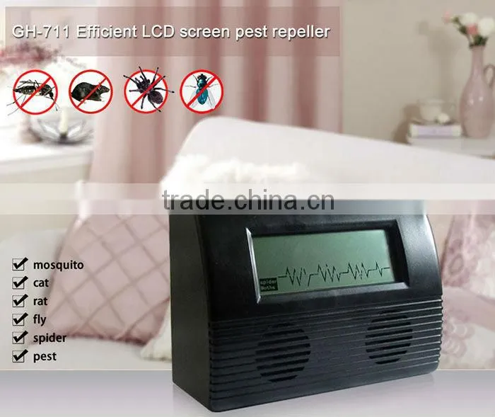 GH-711 LCD displayable ultrasonic pest control