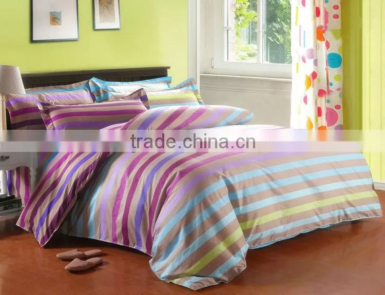 Girl crib bedding sets cotton sheet sets bedroom sets dye quilt