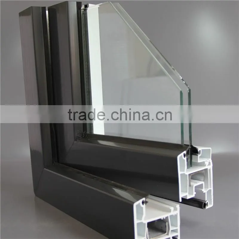 upvc bathroom doors and windows, steel reinforced upvc profile doors