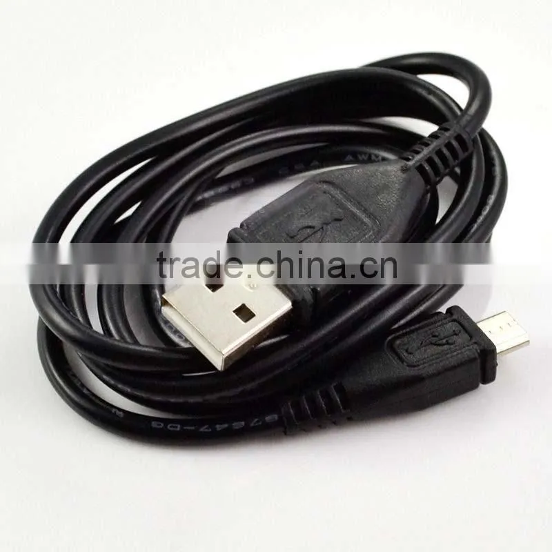 USB 2.0 A Male to Micro USB 5 Pin B Male adapter cable HTC Nokia Phone Charger
