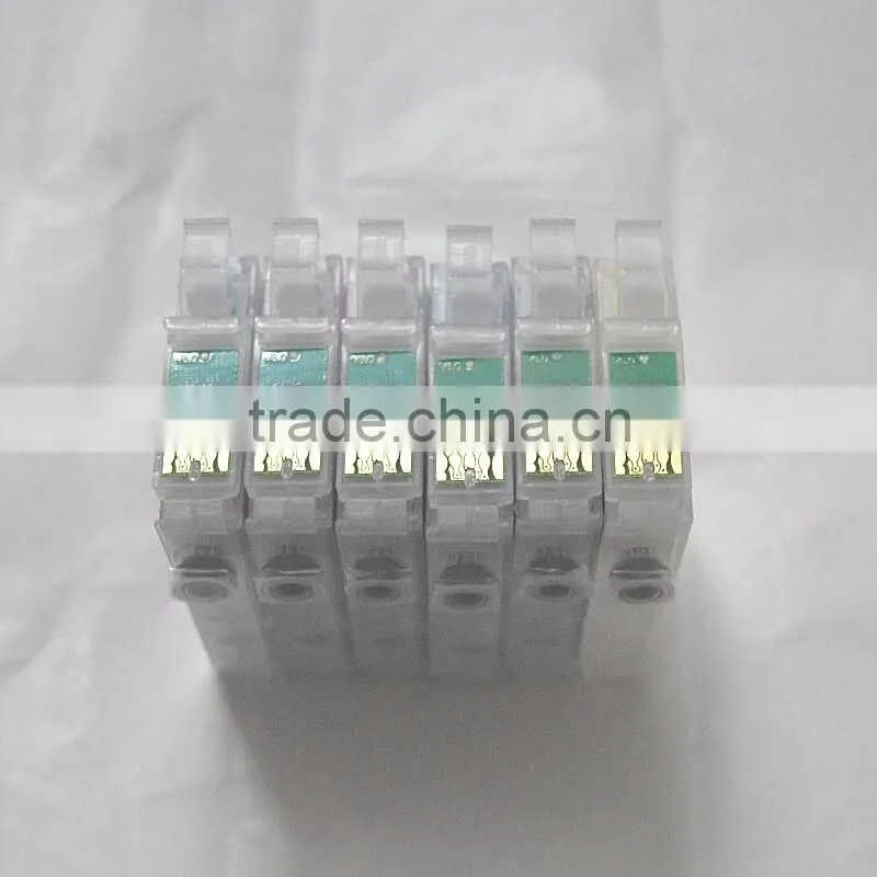 T0811 T0812 T0813 T0814 T0815 T0816 Refillable Ink Cartridge For Epson R270 R290 R295 RX590 RX610 1410 With Chip