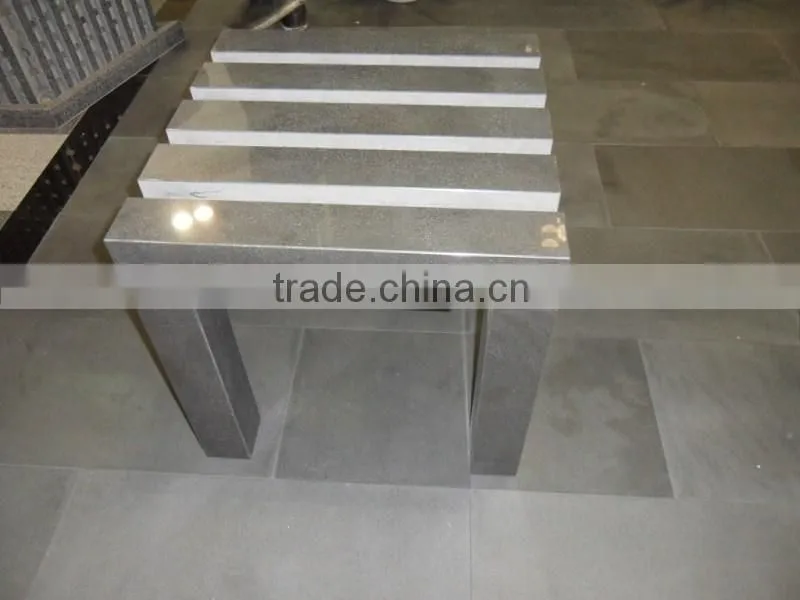 Honed finished Hainan grey andesite slab