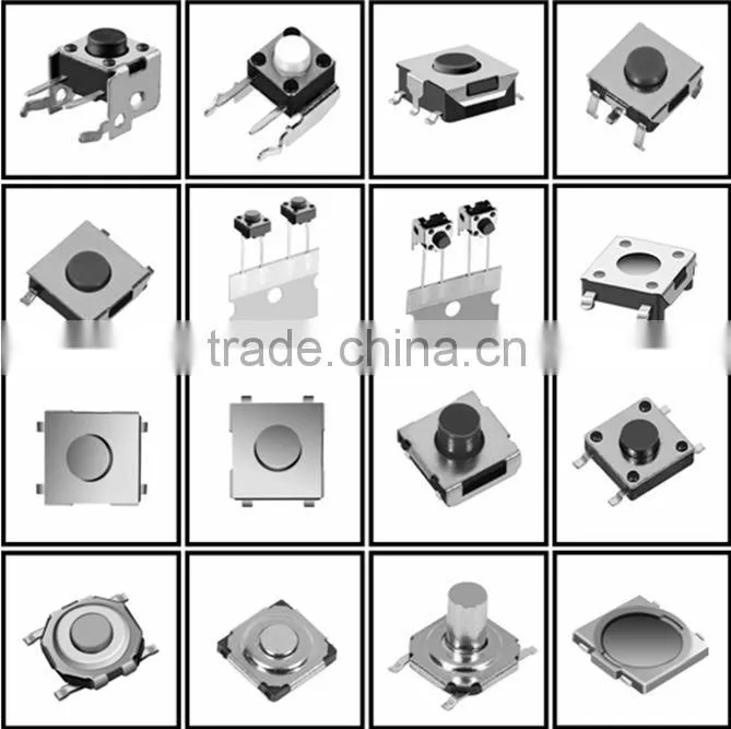 4 pins micro smt tact switch SGS TS-1908