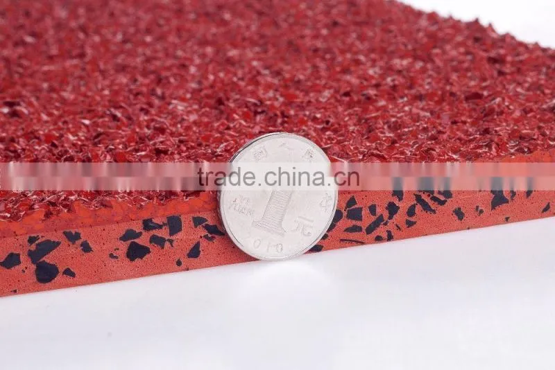 Worldwide selling rubber jogging tracks for athletic events