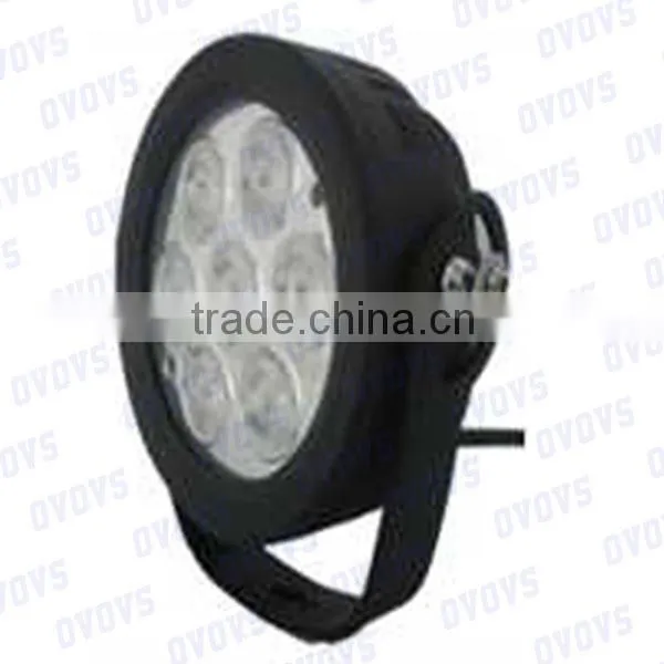 Round 70w led auto light led driving light for truck, atv, suv, 4x4 car accesories