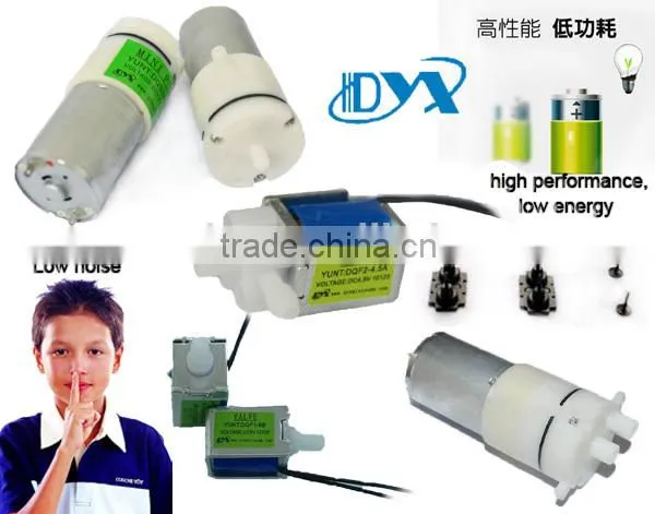 DC electric diaphragm Carbon Brush water Pump Long Lifetime Liquid Pump manufacturer