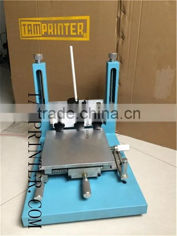 TSA-02-01 High Precision Manual Cheap Textile Printing Flat Screen Printer