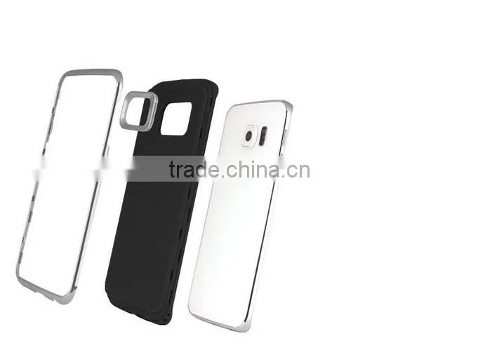 Hard back PC TPU bumper back cover for motomo Samsung s7 armor case custom case