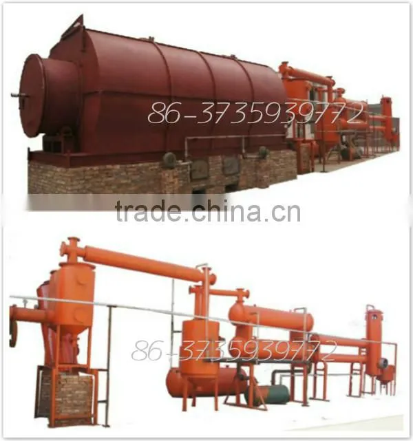 Car tire machine to fuel oil with Different Equipments model
