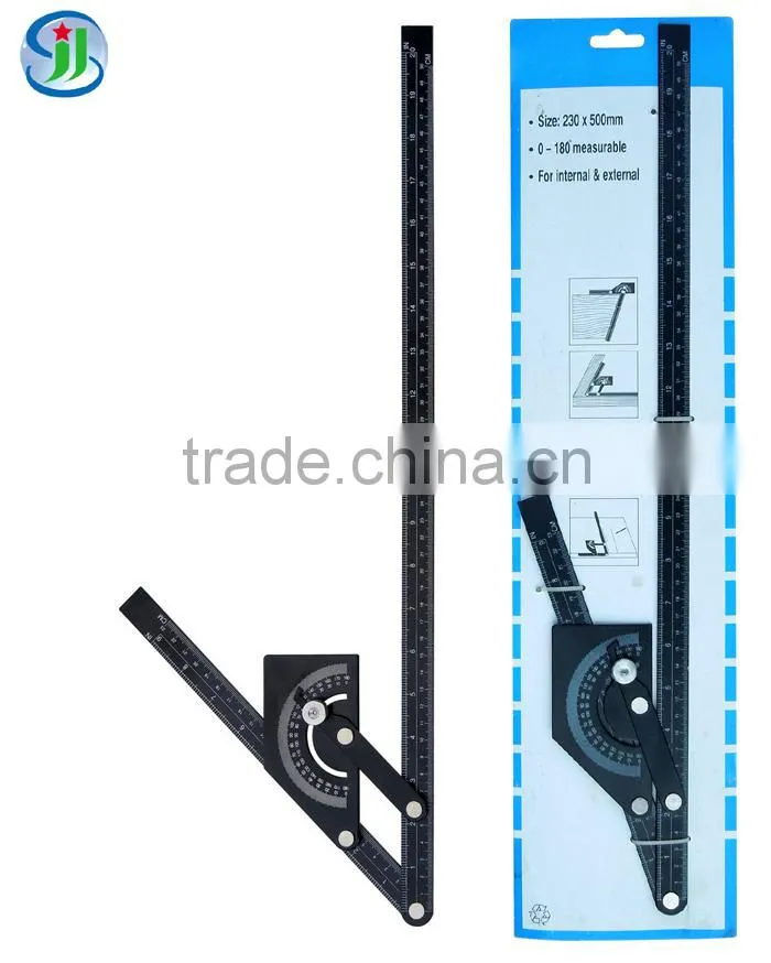 Alibaba In Chiina High Quality Black Painted Angle Square Ruler