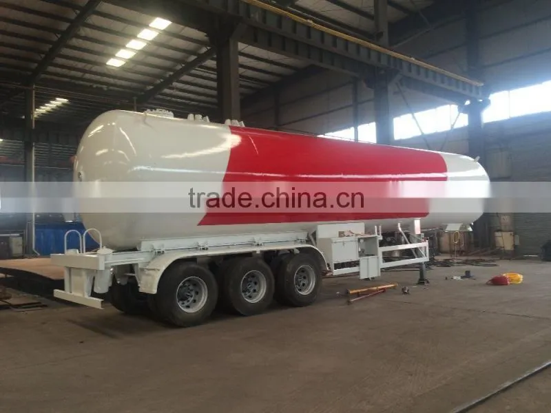 Factory price Q345R/Q370R 58.5m3 3-axle lpg tank trailer,lpg semi trailer