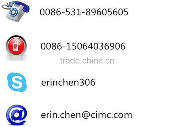 CIMC Tri Axle Bulk Water Carrier Tanker Semi-Trailer