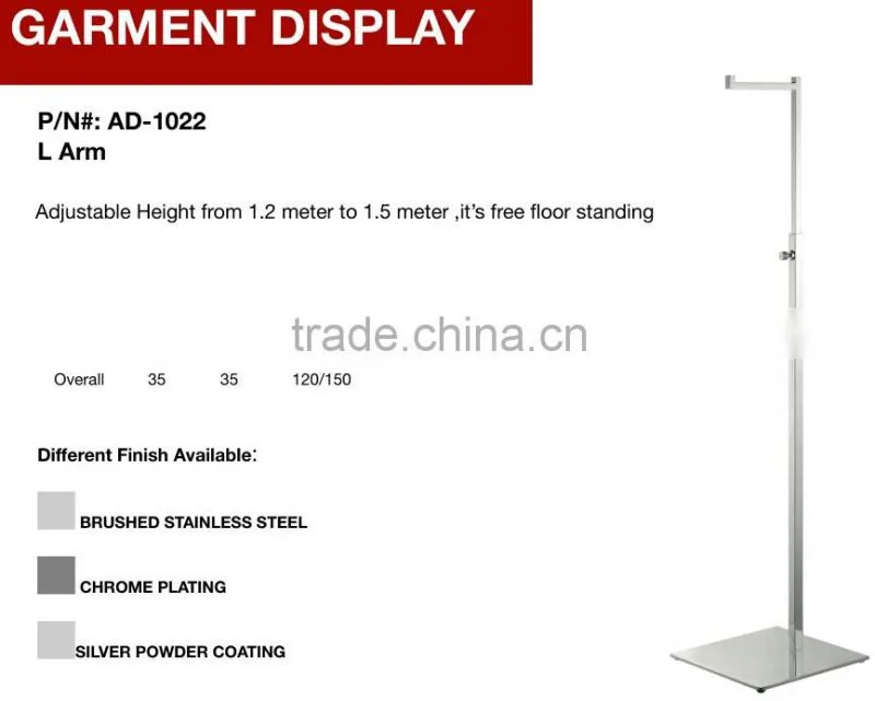 2016 Floor Standing Retail Handbag Display Rack