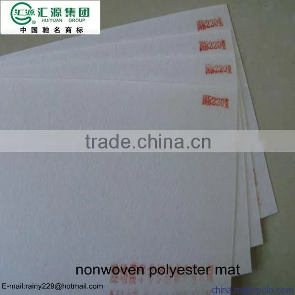 180g nnwoven polyester mat sheet