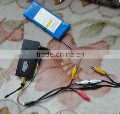 Police Portable FM Wireless Video Audio Transmitter