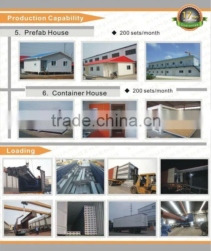 prefabricated steel structure frame construction for poultry farm