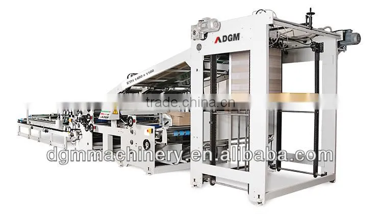 Automatic sheet to sheet laminate machine for paper ETH1450-1100