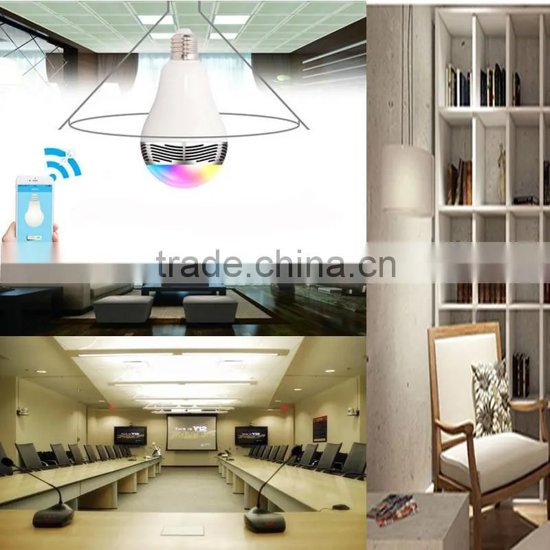 Smart LED Bulbs Speaker Smart Colorful LED Bluetooth Speaker Smart Bulb 7.5w RGB Led Bulb