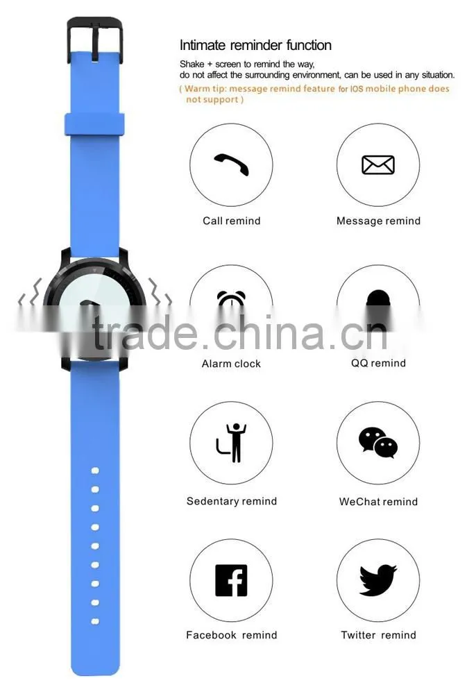 2016 Newest F68 Smartband Band sport bracelet Wristband Fitness Tracker Bluetooth Smart Watch for Iphone phones