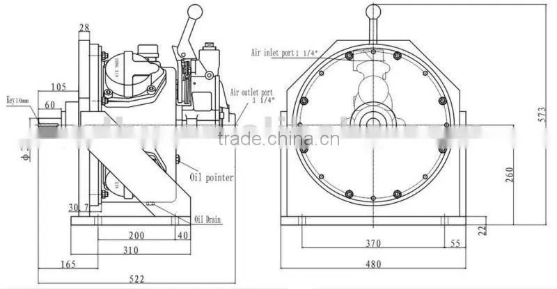 HXHM16 Piston Air Motor
