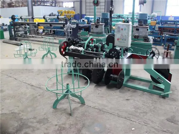 Anping factory barbed wire making machine