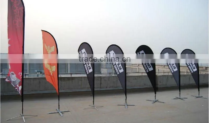 custom polyster flying flag printing