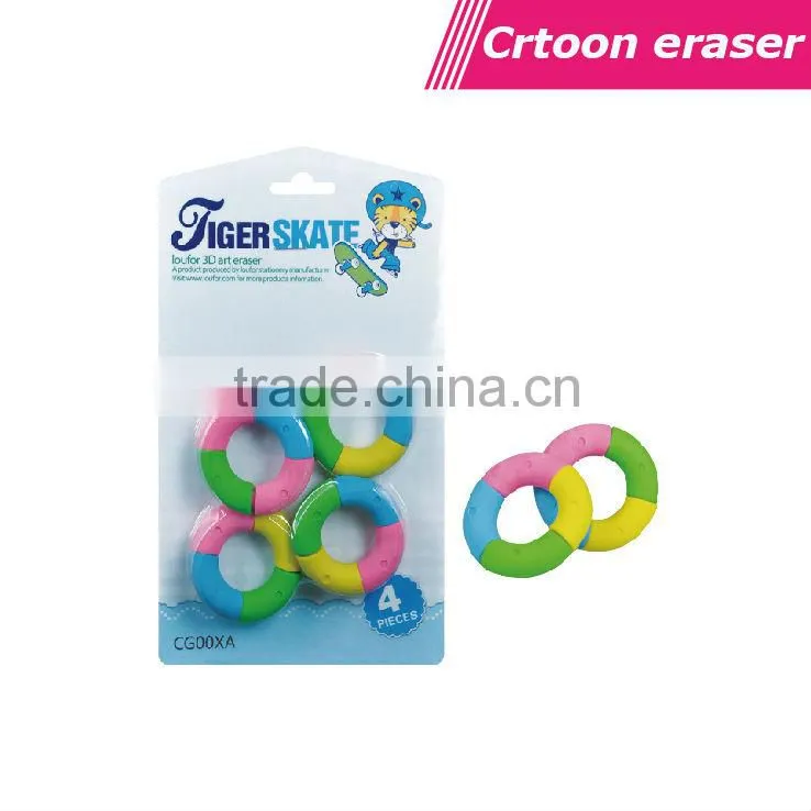 high quality pvc or rubber eraser