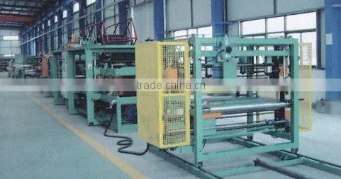Sandwich panel forming machine