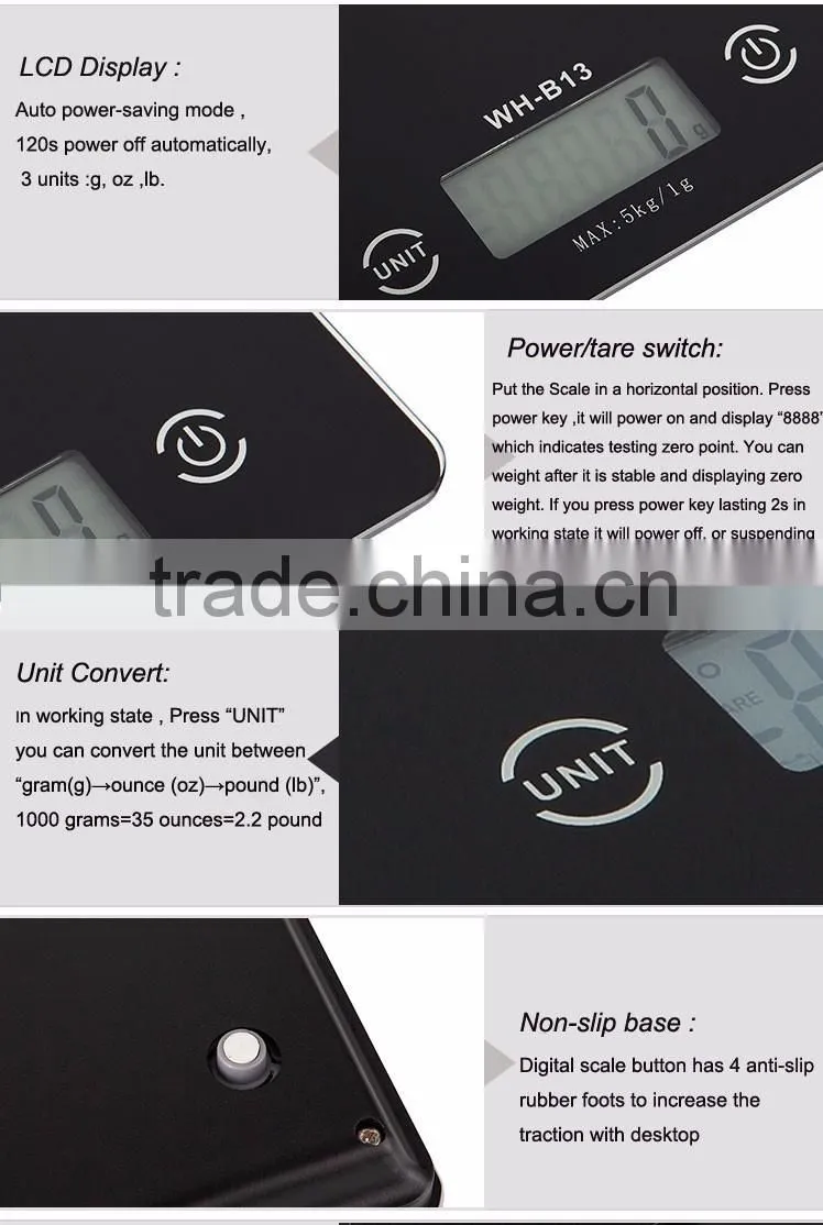 Best sale digital kitchen scale/weighing scale/nutritional scale 1g