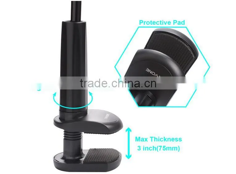 Good quality long arm retractable security display holder for tablet pc