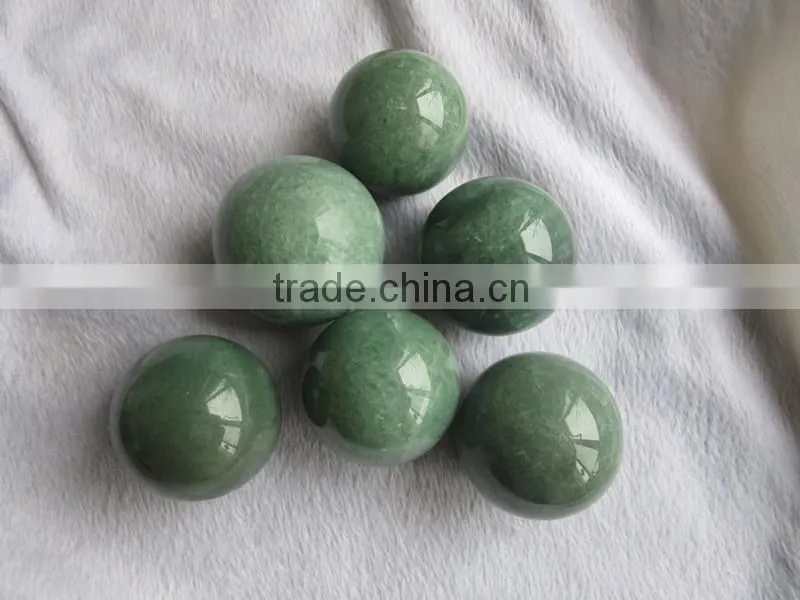 Natural antique aventurine crystal quartz ball