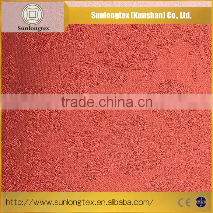 For the production of ladies skirts, suits, coats, pants Solid Dye Polyester Cotton Spandex Jacquard Textile Fabric
