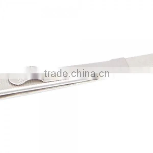 BEST-F1 202 High Rigidity Stainless Steel Eyelash Tweezers Jewelry Tweezers